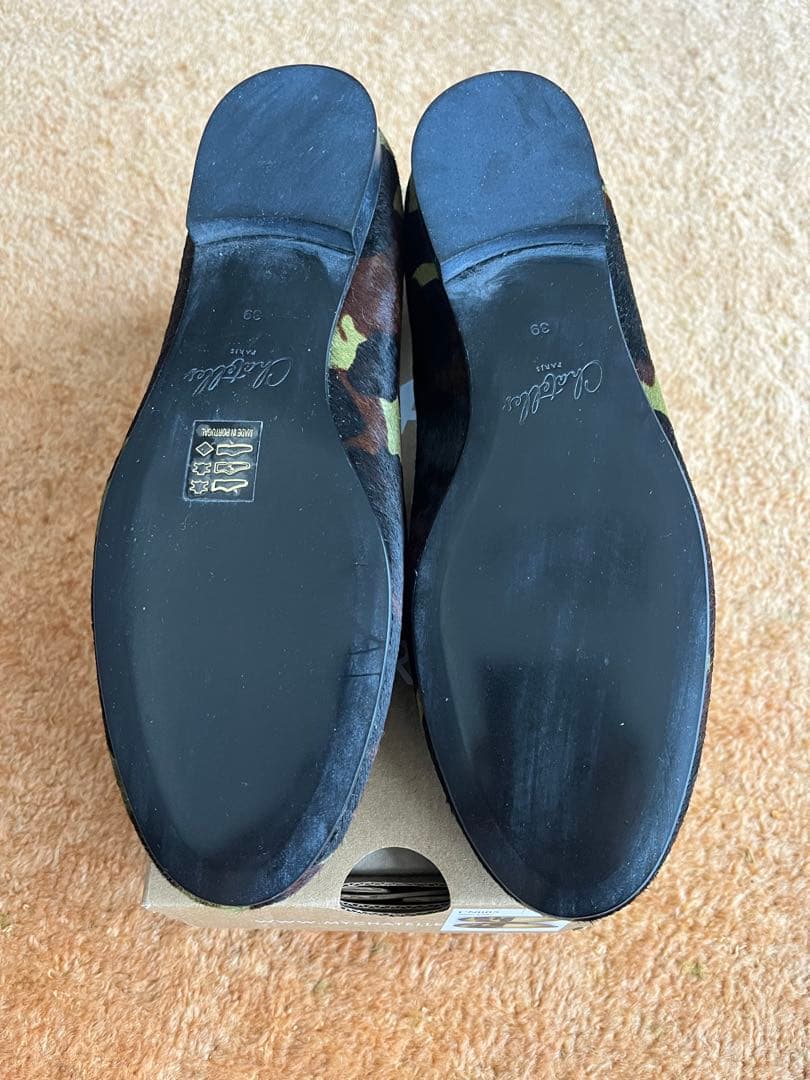 Chatelles シャテル　カモフラ　新品　ローファー　モカシン　マテオ 39