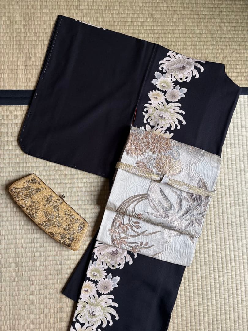 ポリエステル　訪問着　未使用