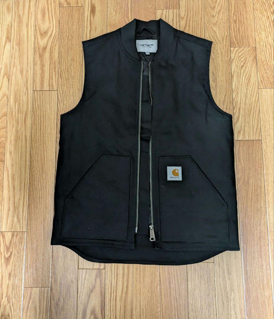 Carharttwlp ブラック ベスト Sサイズ