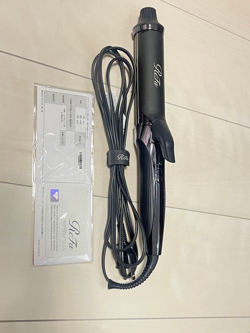 ReFa カールヘアアイロン ブラック38ミリ