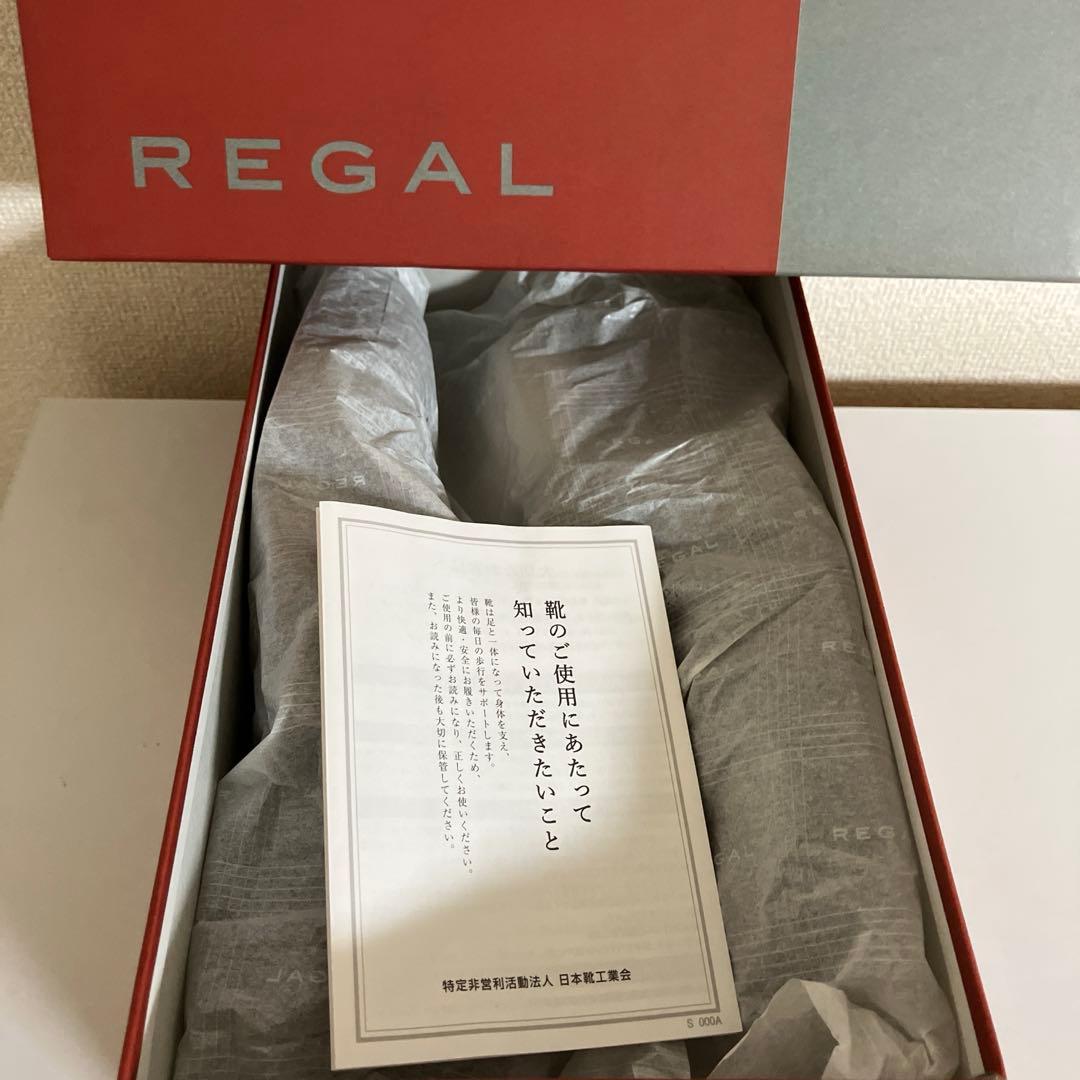 REGAL シングルモンクストラップ　ビジネスシューズ　ブラック　24.5