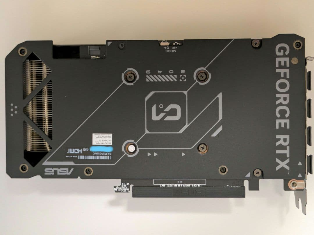 美品 ASUS GeForce RTX 4070 12GB