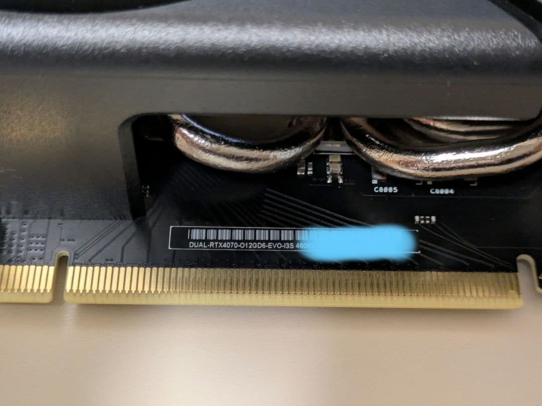 美品 ASUS GeForce RTX 4070 12GB