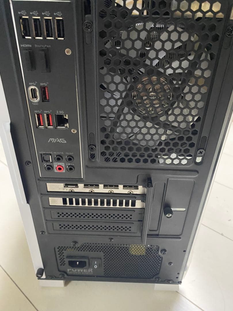 MAGシリーズ PCケース RGBファン付き ホワイト