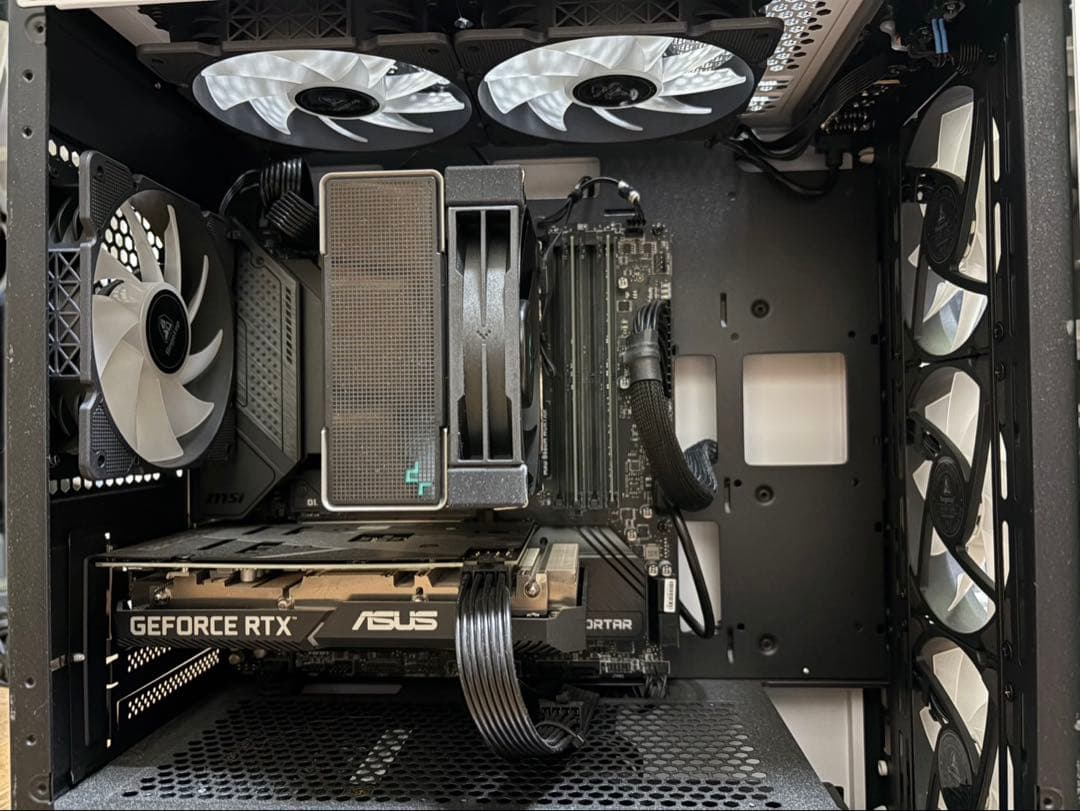 MAGシリーズ PCケース RGBファン付き ホワイト