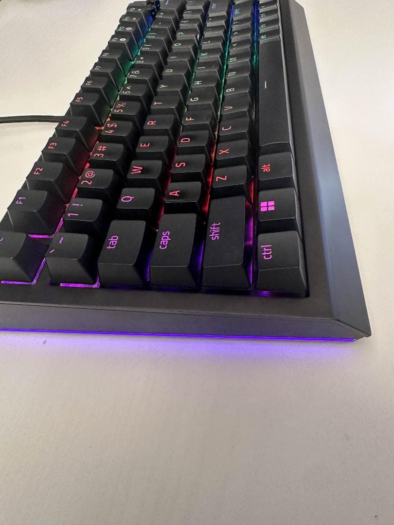 Razer BlackWidow V4 75% 英語配列 オレンジ軸