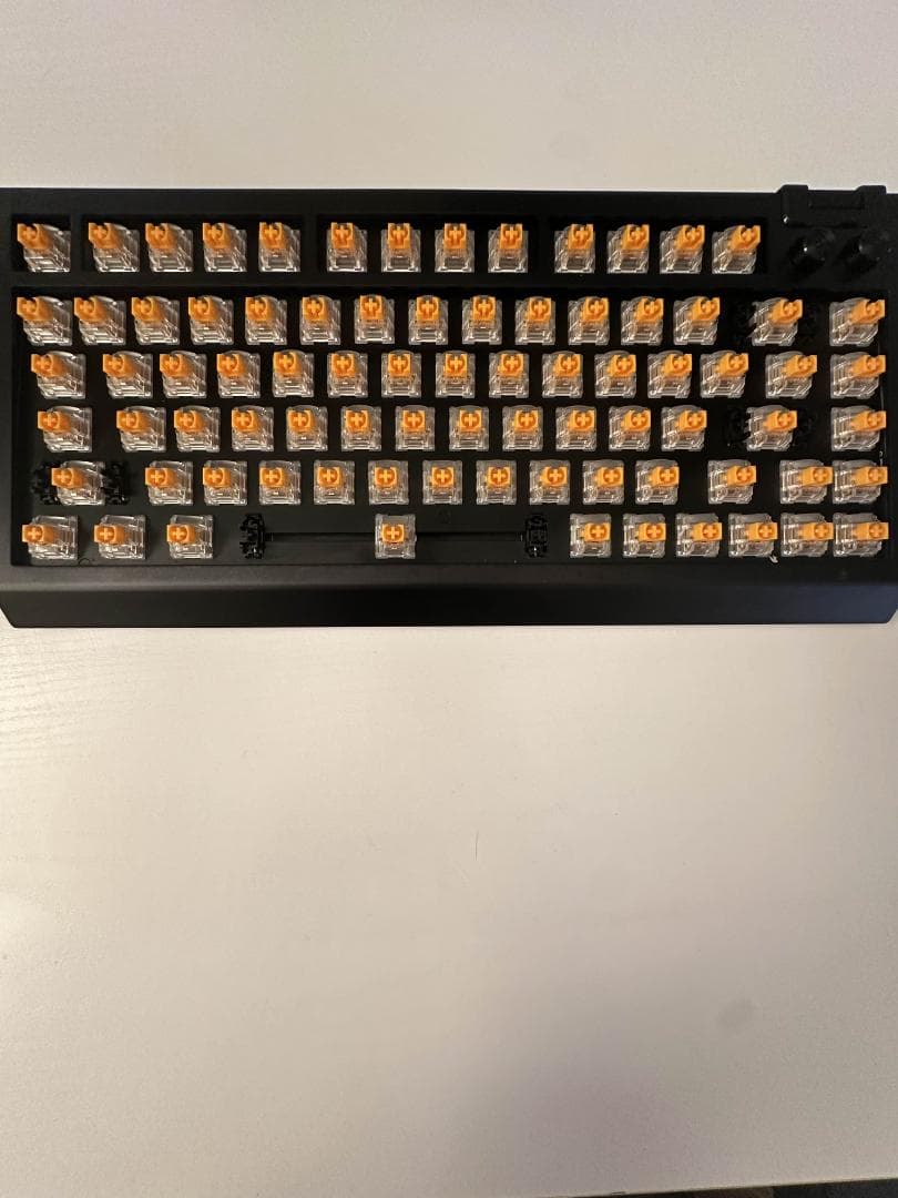 Razer BlackWidow V4 75% 英語配列 オレンジ軸