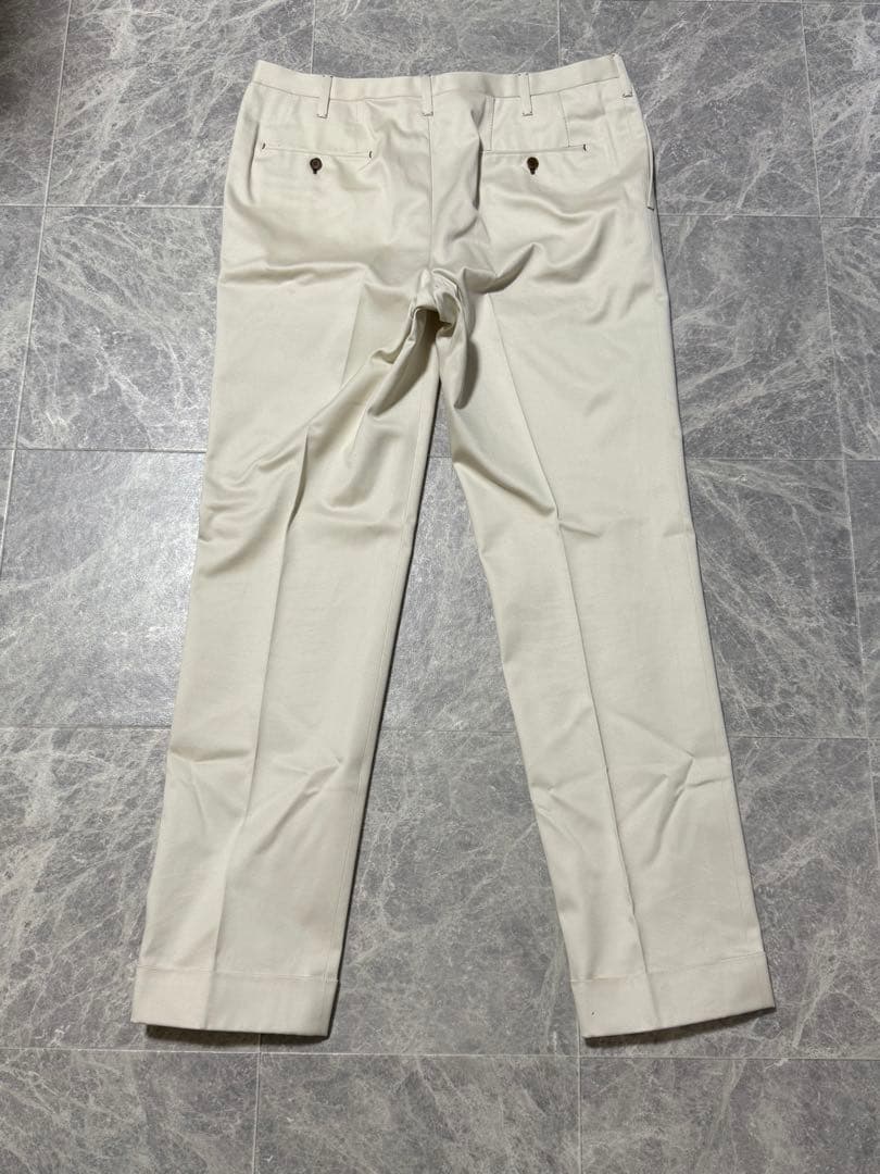 SARTORIA CICCIO Bespoke チッチオ コットン パンツ 白