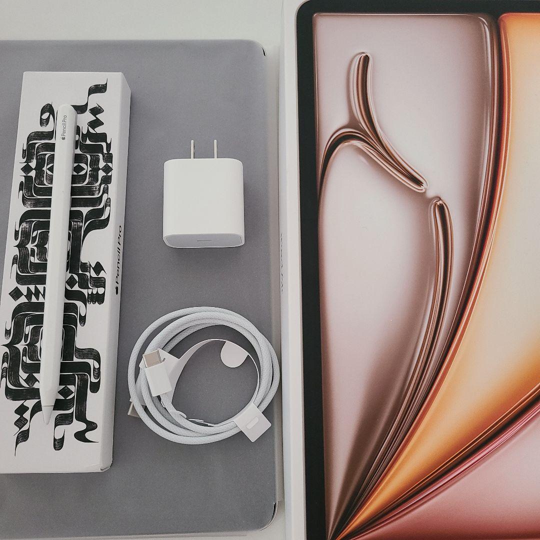 M2 iPad Air 13インチ 128GB/Apple Pencil pro