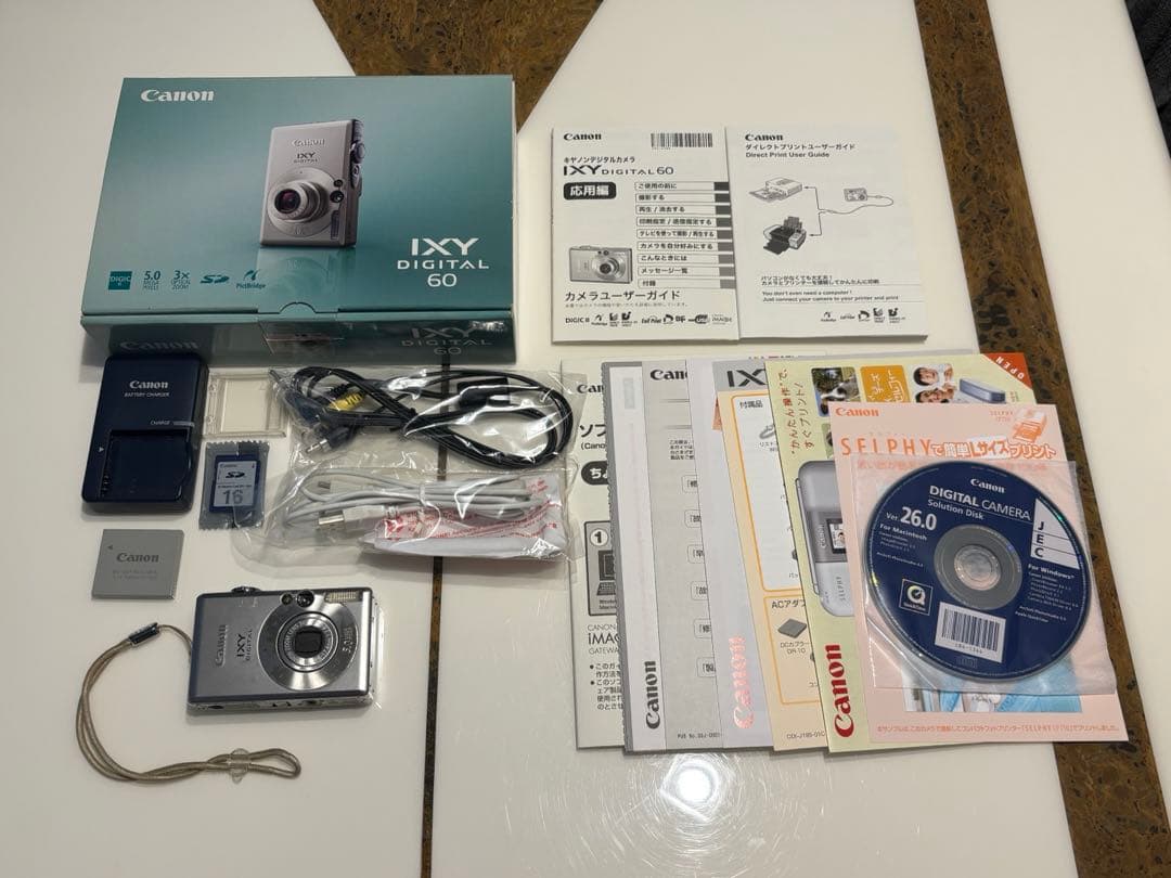 Canon IXY DIGITAL 60 キャノン デジタルカメラ