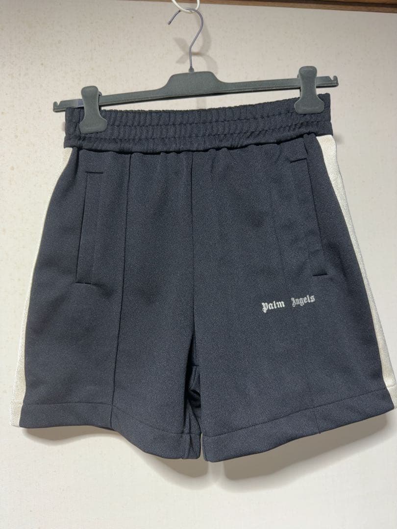 パンツ CLASSIC LOGO TRACK SHORTS BLACK OFF WHIT