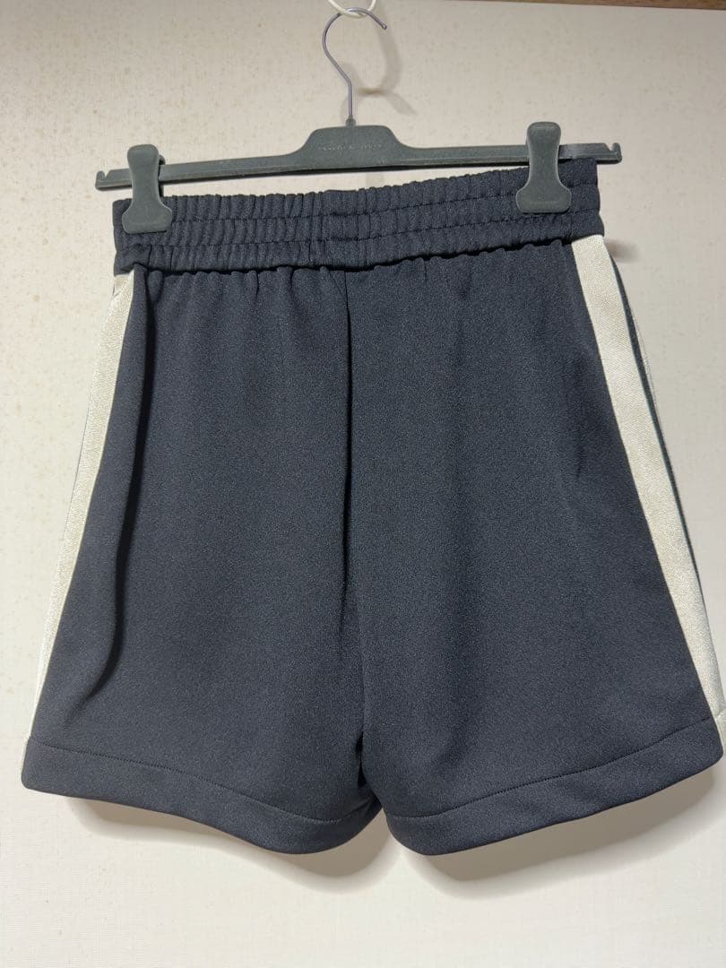 パンツ CLASSIC LOGO TRACK SHORTS BLACK OFF WHIT