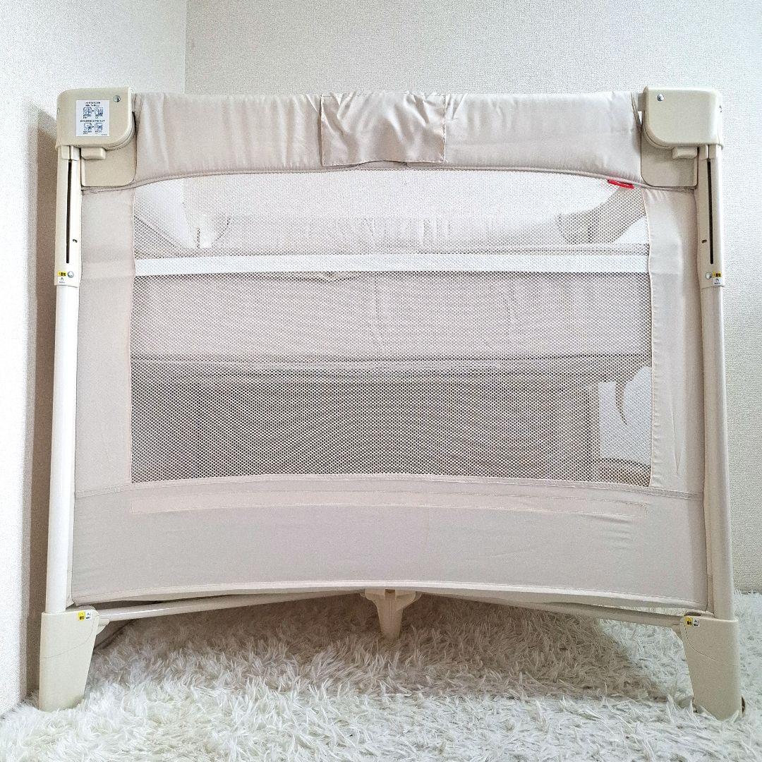 【送料無料】Aprica アップリカ ベビーベッド ココネルエアー ミルク WH