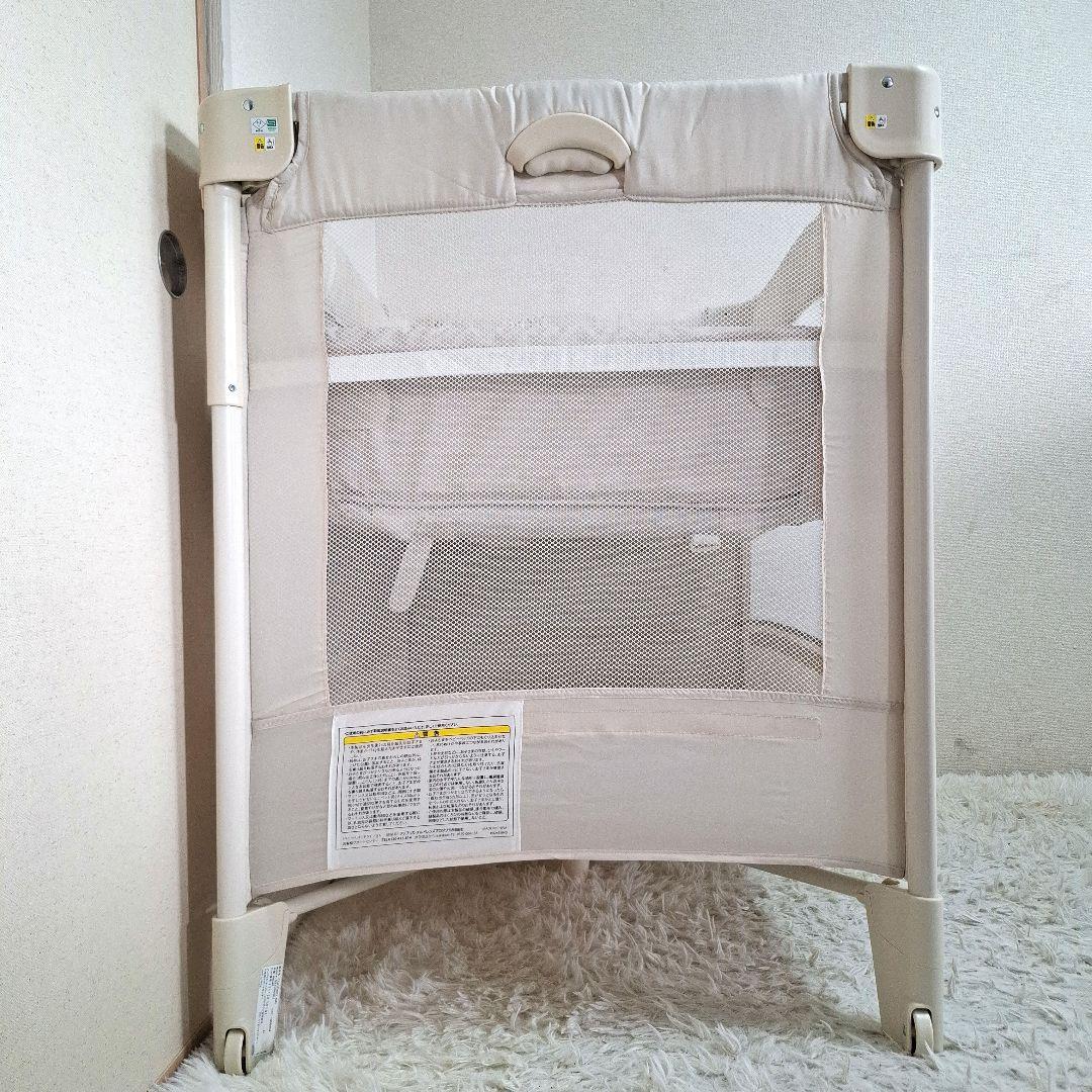 【送料無料】Aprica アップリカ ベビーベッド ココネルエアー ミルク WH