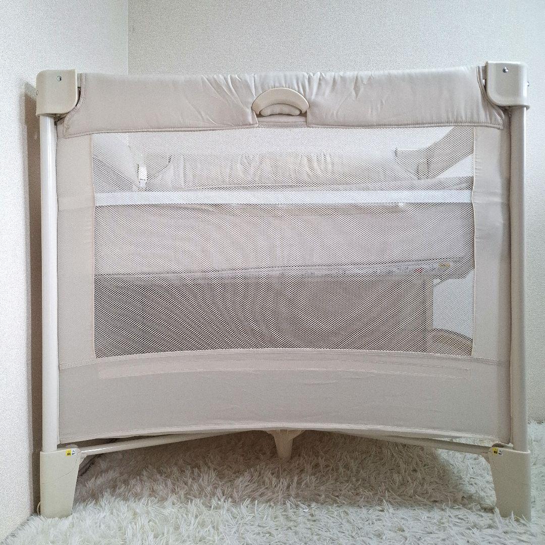 【送料無料】Aprica アップリカ ベビーベッド ココネルエアー ミルク WH