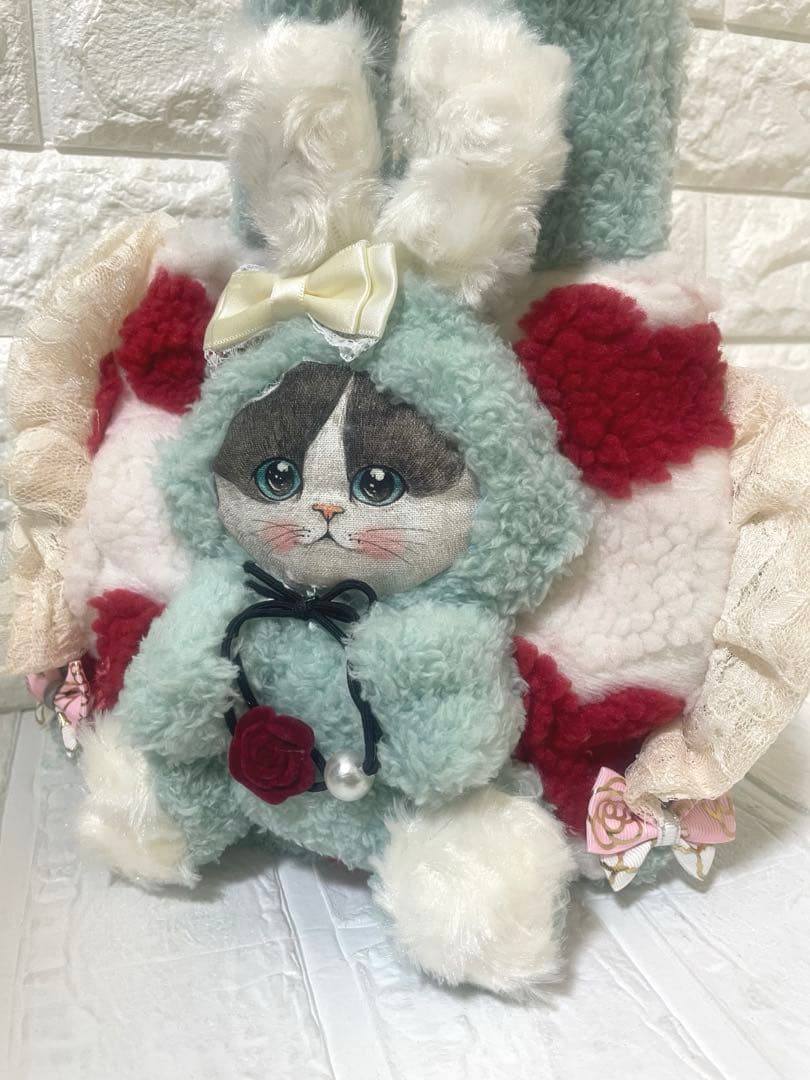 j*️様 コヤンイサムチョン　ハンドメイド ふわふわ　トートバック