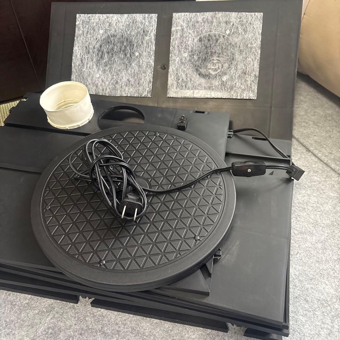 エアテックス塗装ブース ブラックホールツインファン 【未使用品】