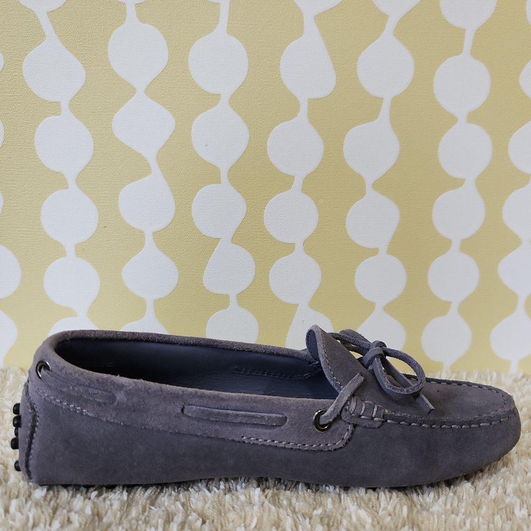 TOD'S スエード ゴンミーニ ドライビングシューズ ローファー 36