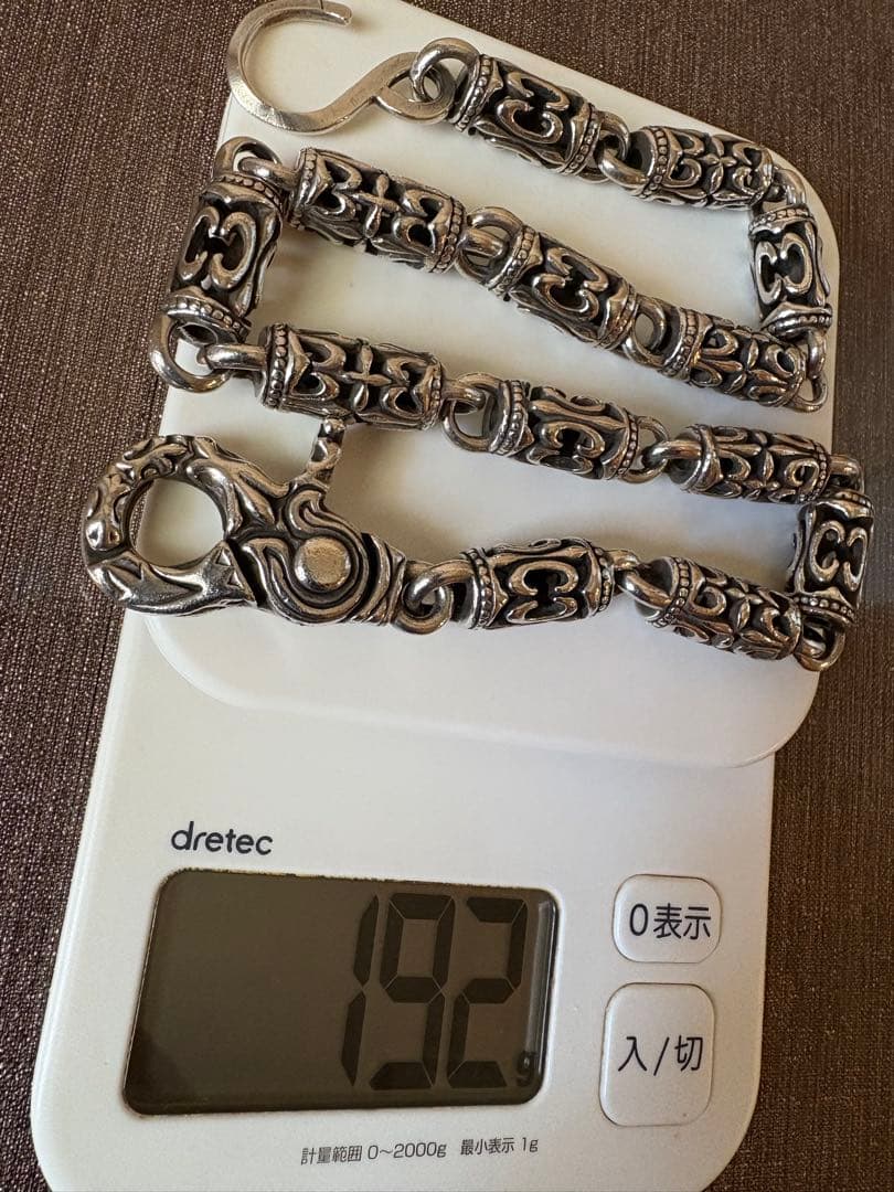 【go】A&G ウォレットチェーン シルバー925 ネックレス