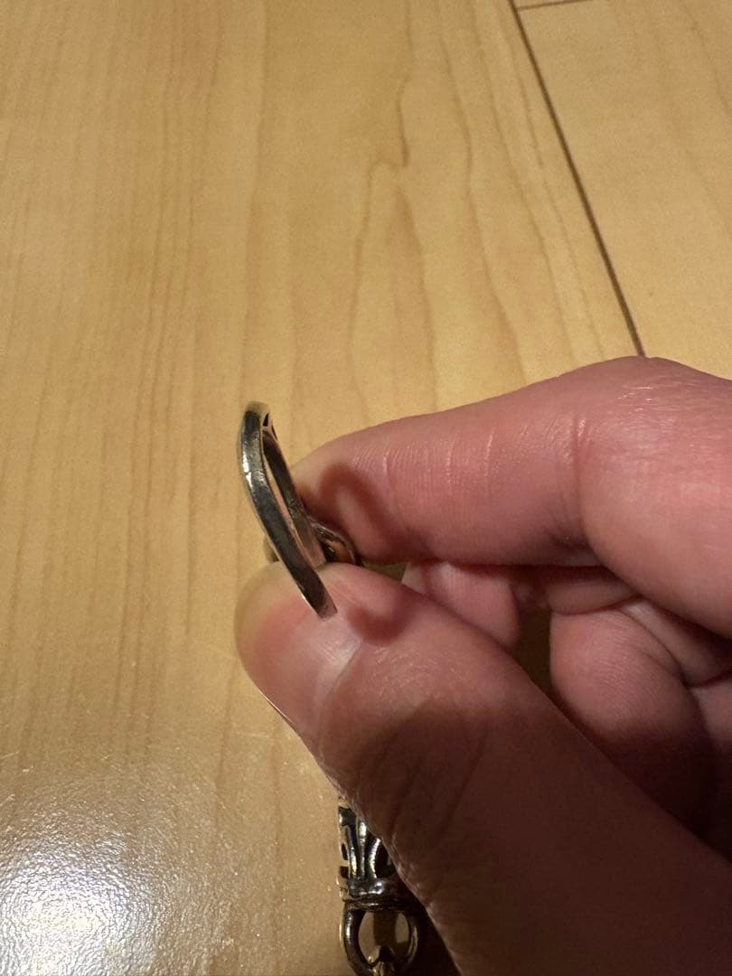 【go】A&G ウォレットチェーン シルバー925 ネックレス