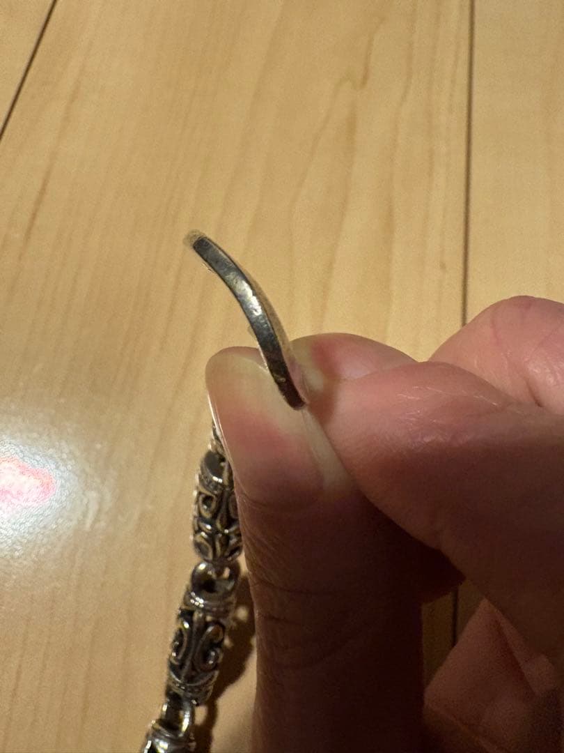 【go】A&G ウォレットチェーン シルバー925 ネックレス