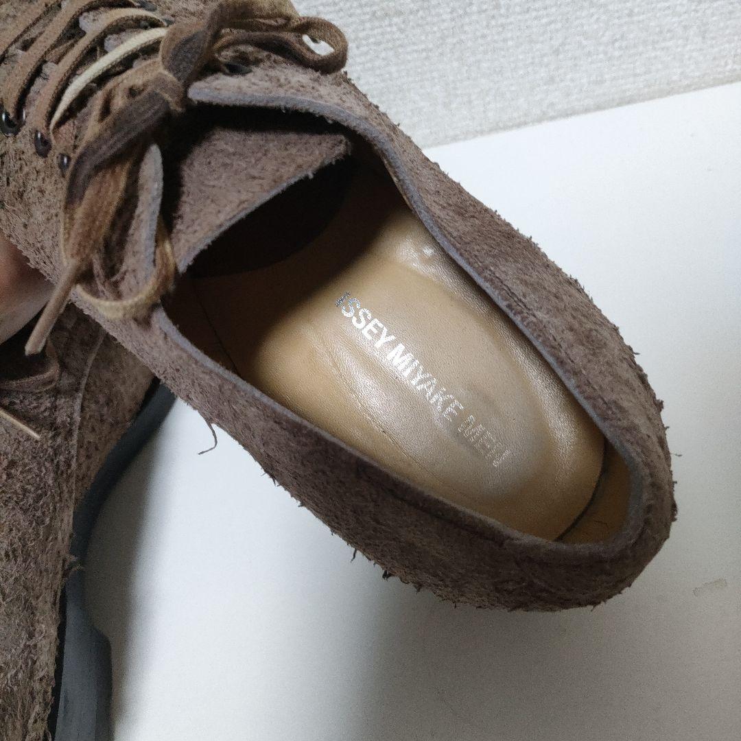 ISSEY MIYAKE MEN 26.5 デストロイ加工シューズ 靴