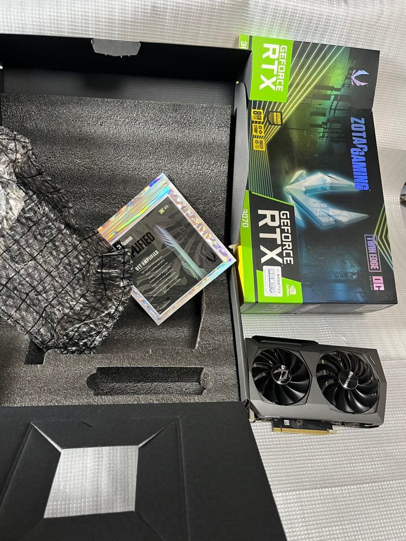 グラフィックボード・グラボ・ビデオカード ZOTAC GeForce RTX 3070 8GB Twin Edge OC