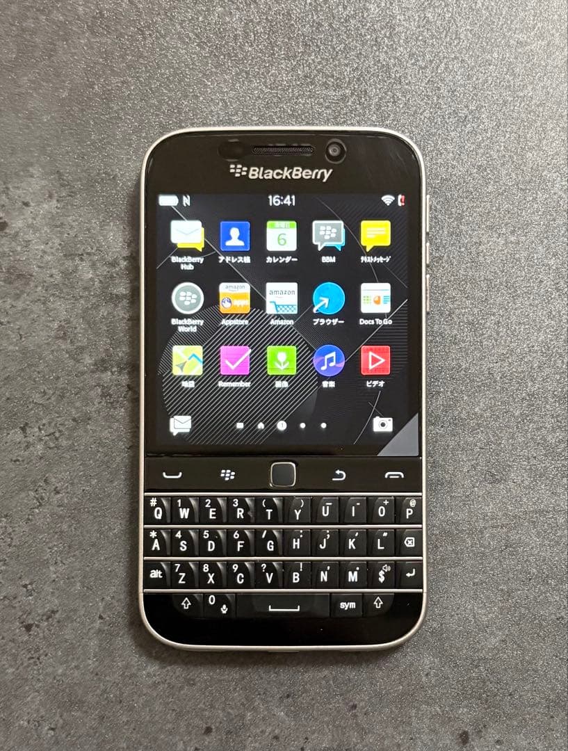 ブラックベリー クラシック BlackBerry Classic Q20 黒