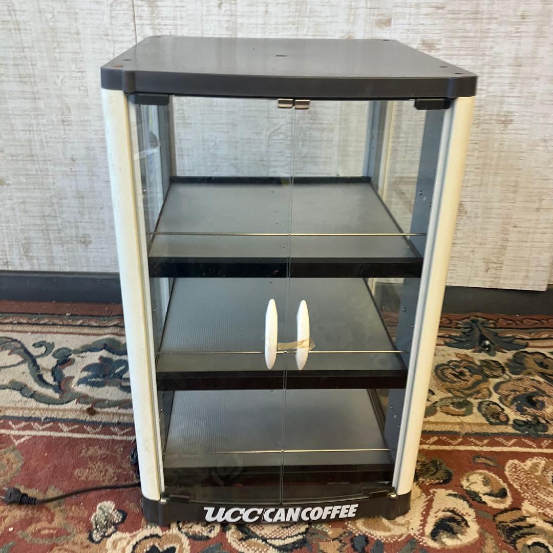 UCC HOT DRINKS 缶ウォーマー 温蔵ショーケース 電源確認済み