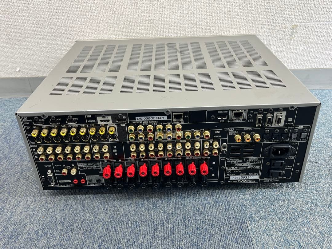 DENON デノン AVC-3808 AVアンプ サラウンドアンプ
