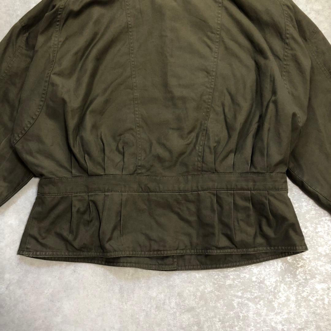 80s-90s ヴィンテージイタリア製変形ギミックミリタリーボンバージャケット
