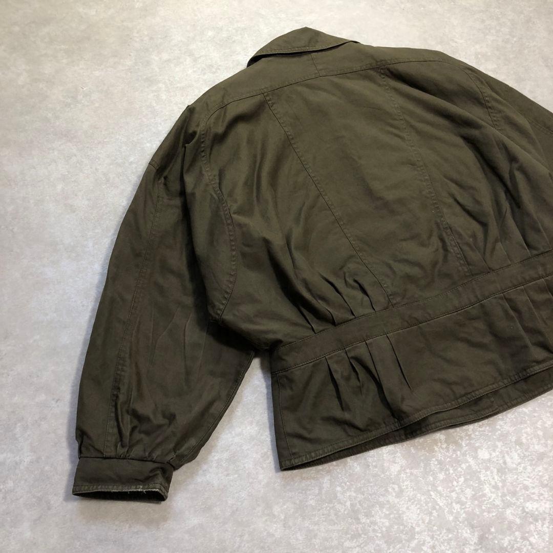 80s-90s ヴィンテージイタリア製変形ギミックミリタリーボンバージャケット