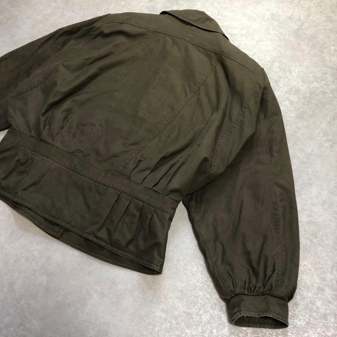 80s-90s ヴィンテージイタリア製変形ギミックミリタリーボンバージャケット