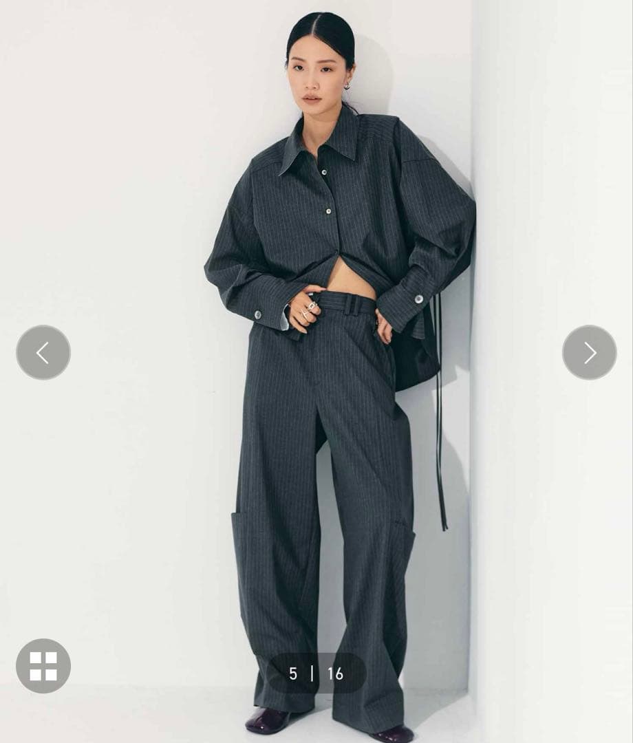 【美品】STUDIOUS2waycuffsovershirt