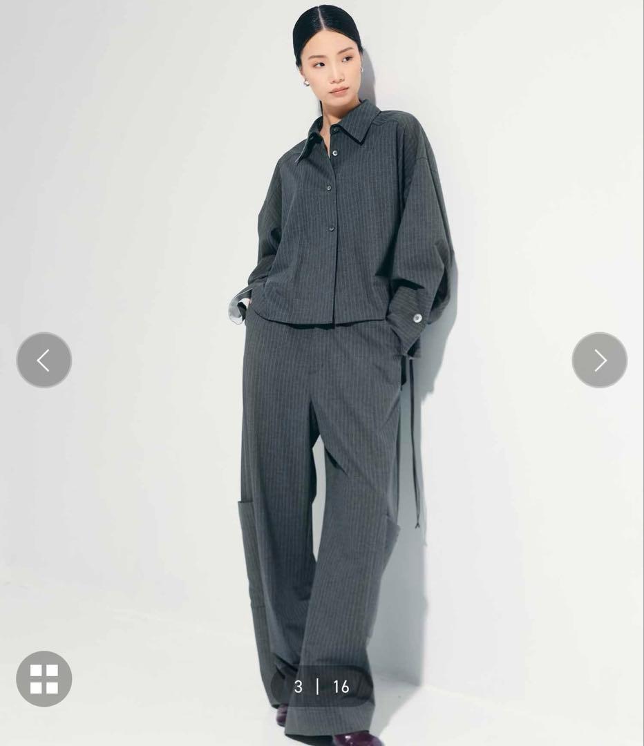 【美品】STUDIOUS2waycuffsovershirt