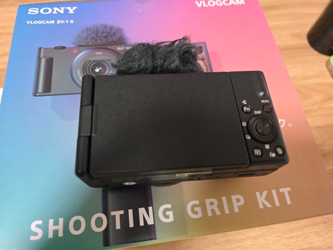 SONY VLOGCAM ZV-1Ⅱ （ZV1M2）シューティンググリップキット