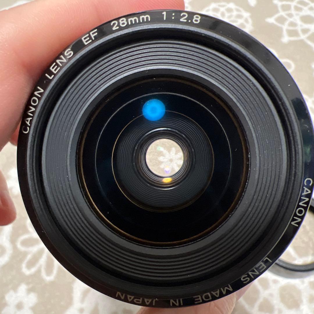 Canon EF 28mm f/2.8 単焦点レンズ 2006年、宇都宮産