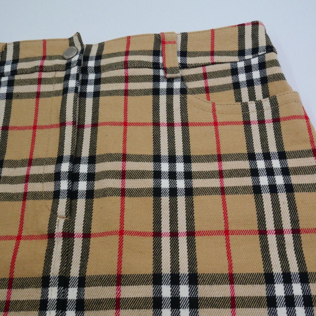 BURBERRY　BLUE　LABEL ミニスカート ベージュ　ノバチェック
