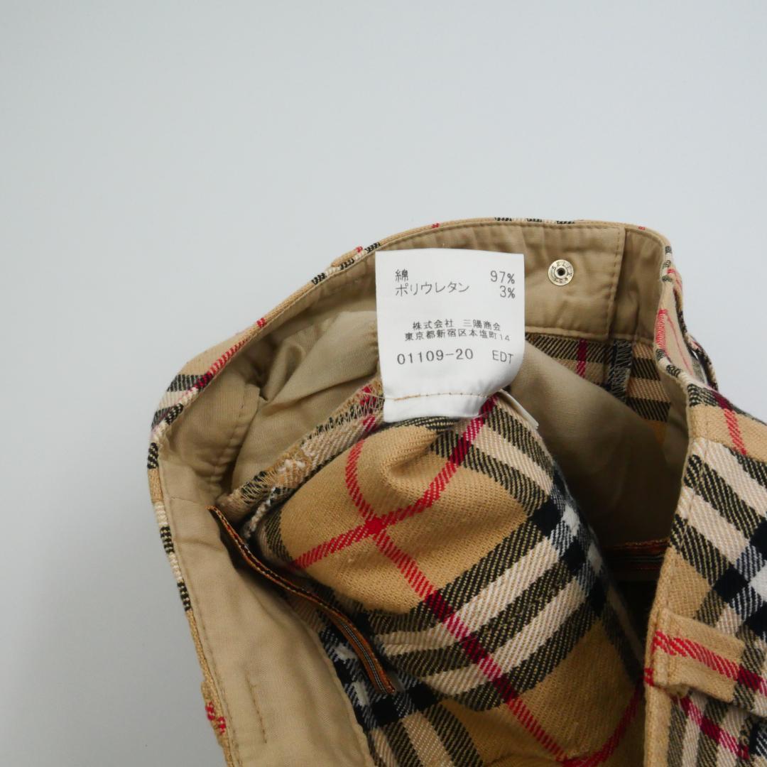 BURBERRY　BLUE　LABEL ミニスカート ベージュ　ノバチェック