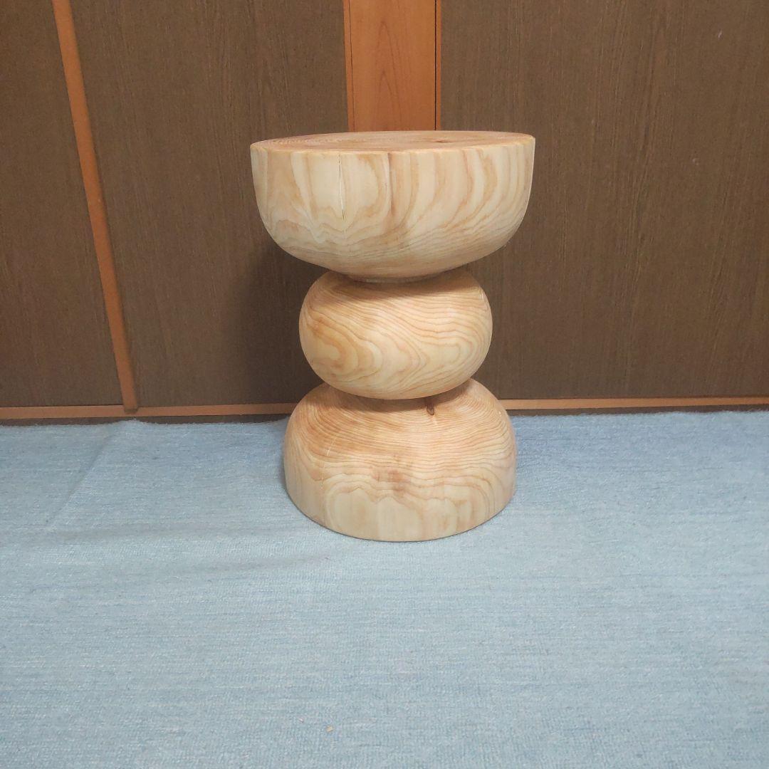 hasuさん専用檜丸太椅子 スツール