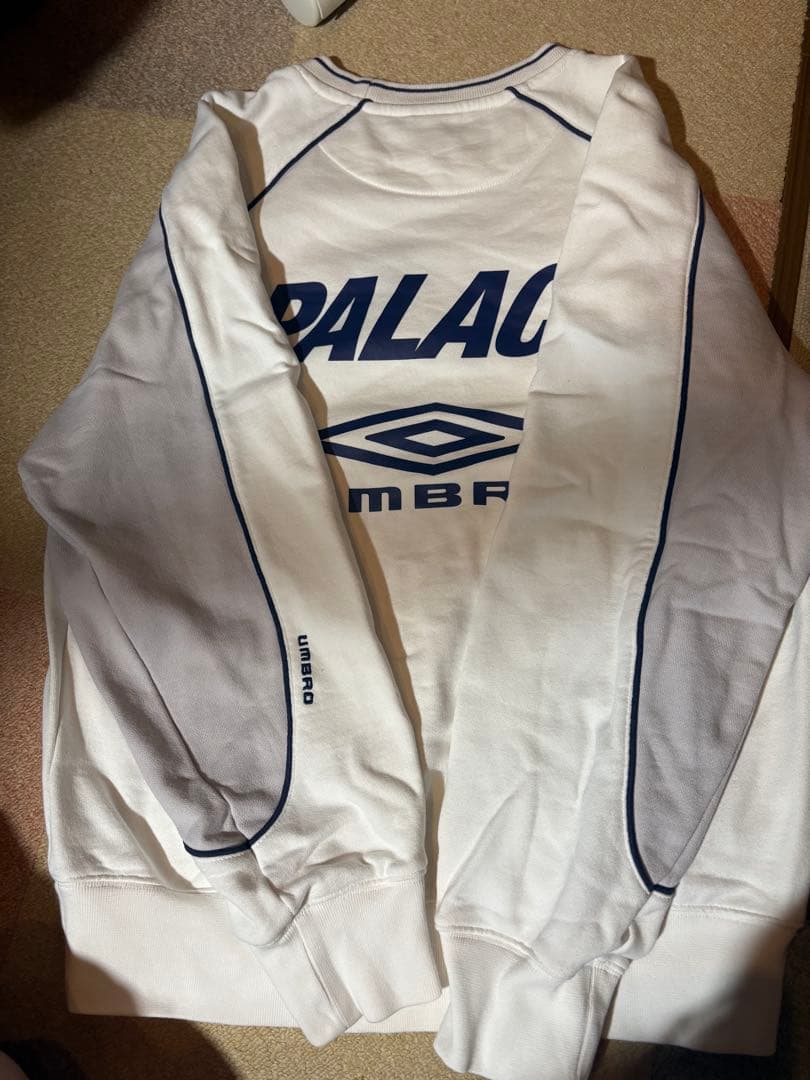 トップス PALACE UMBRO Crewneck White M