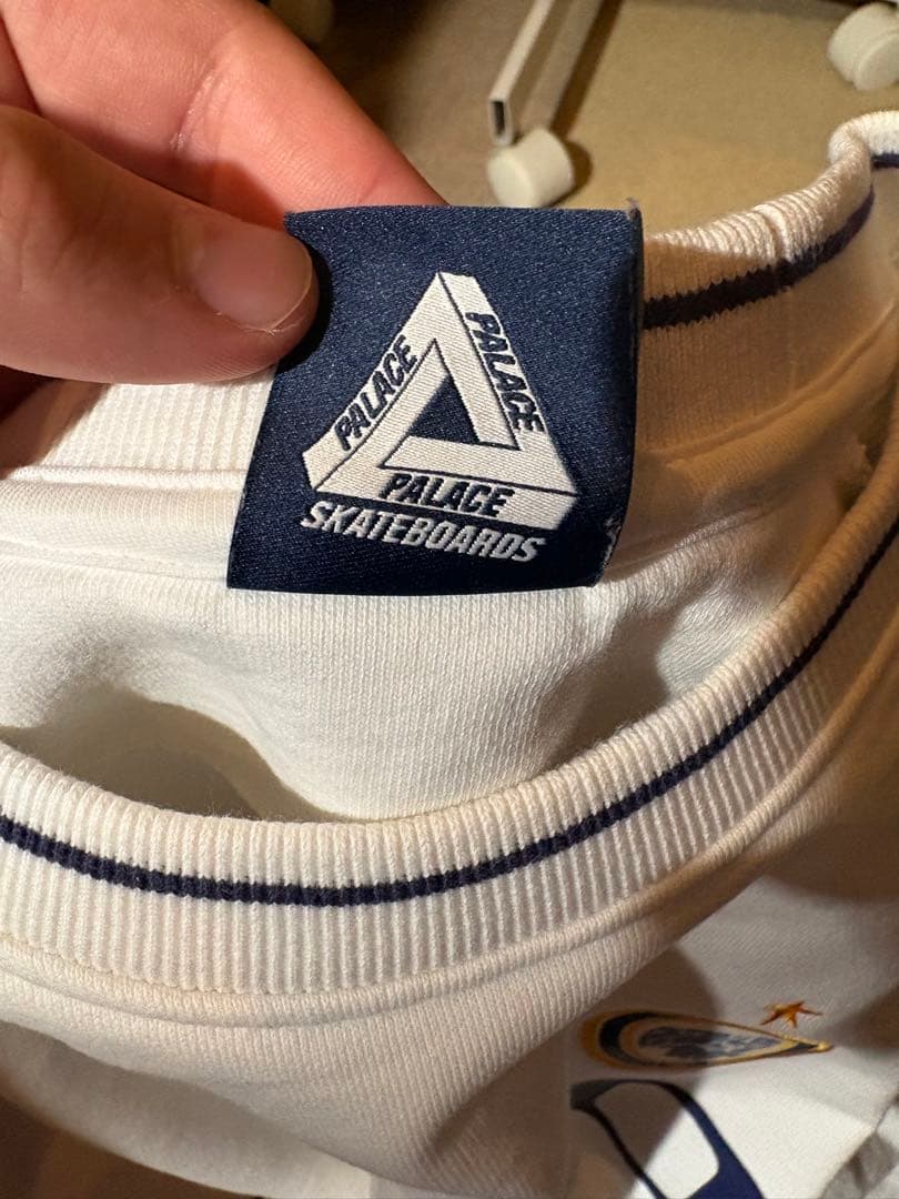 トップス PALACE UMBRO Crewneck White M