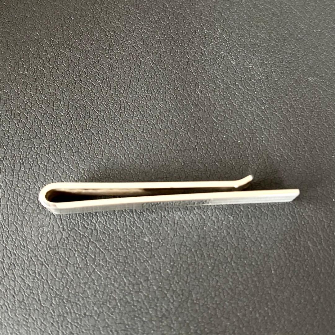 【美品】【ティファニー】ネクタイピン エンジンターン シルバー925