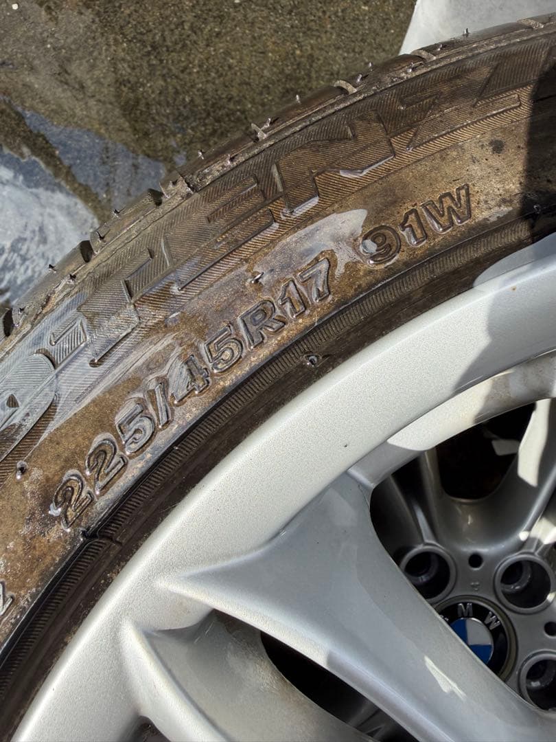  17インチホイール タイヤ付き