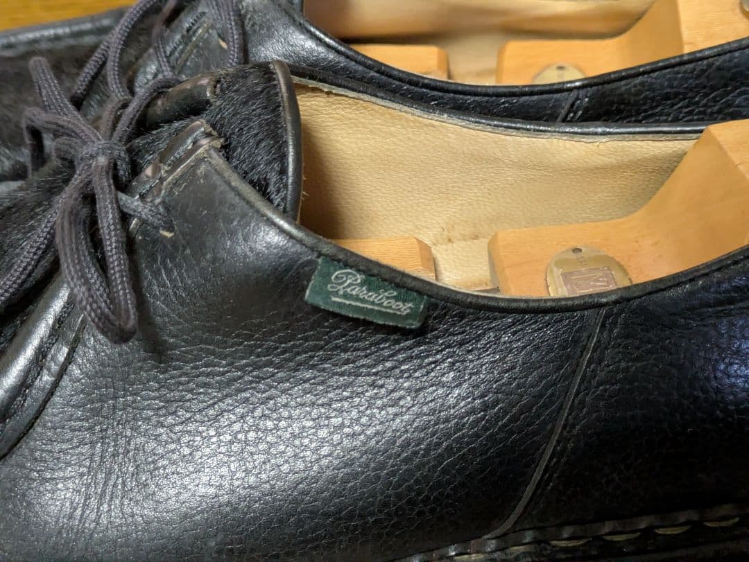 売約済商品!!モカシン 黒 レザー ポニー