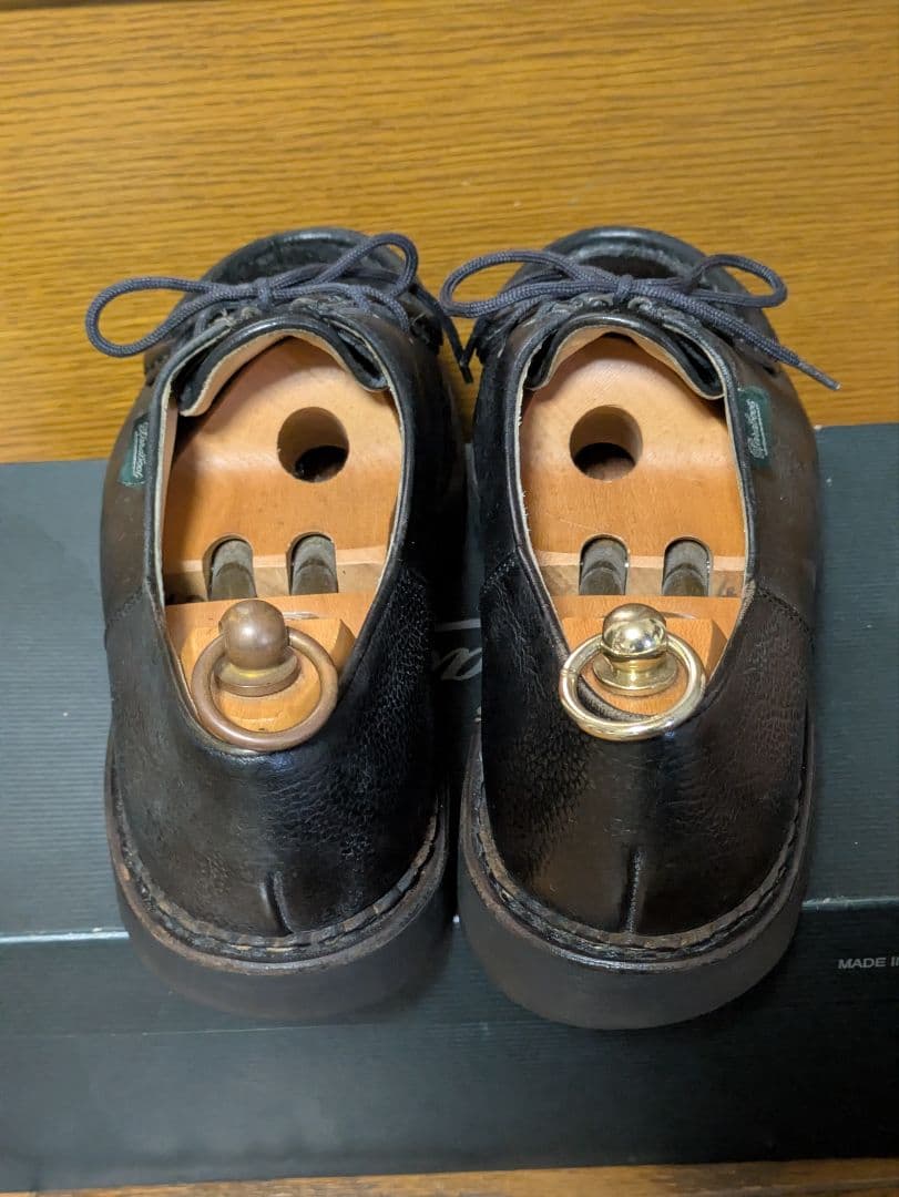 売約済商品!!モカシン 黒 レザー ポニー