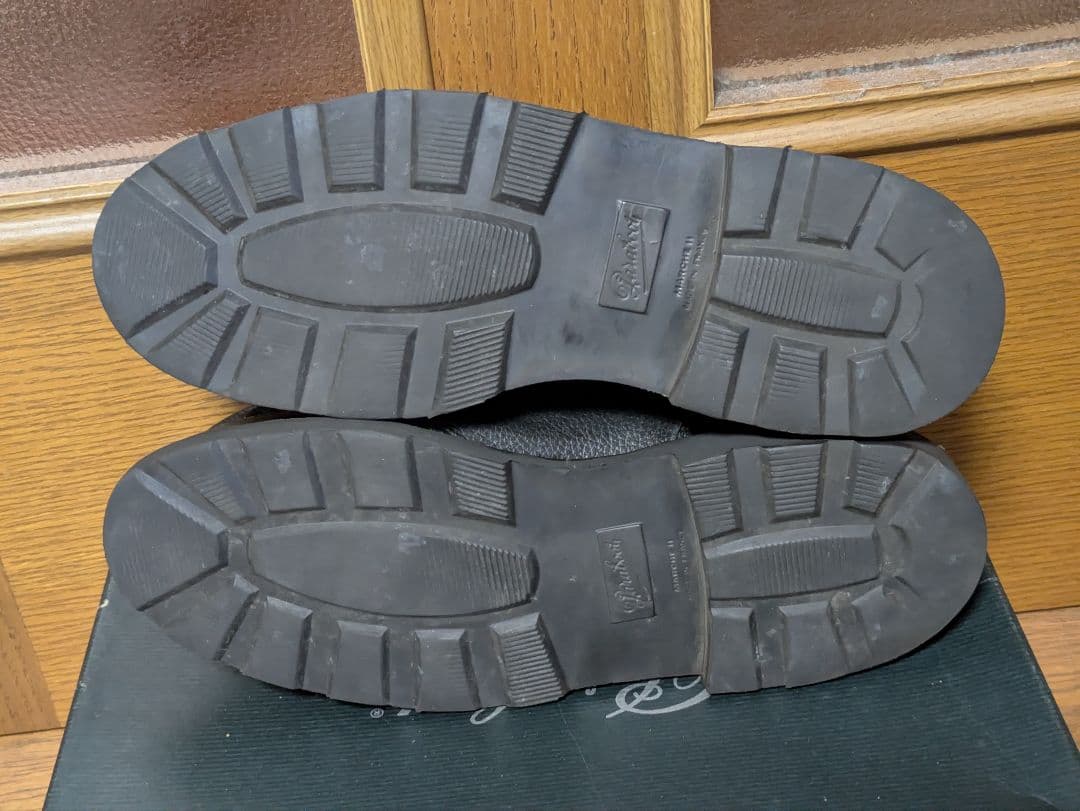 売約済商品!!モカシン 黒 レザー ポニー