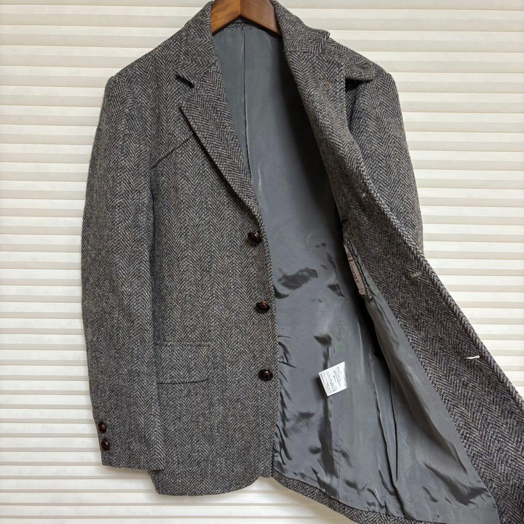 Eddie Bauer × ハリスツイード ジャケット XSサイズ