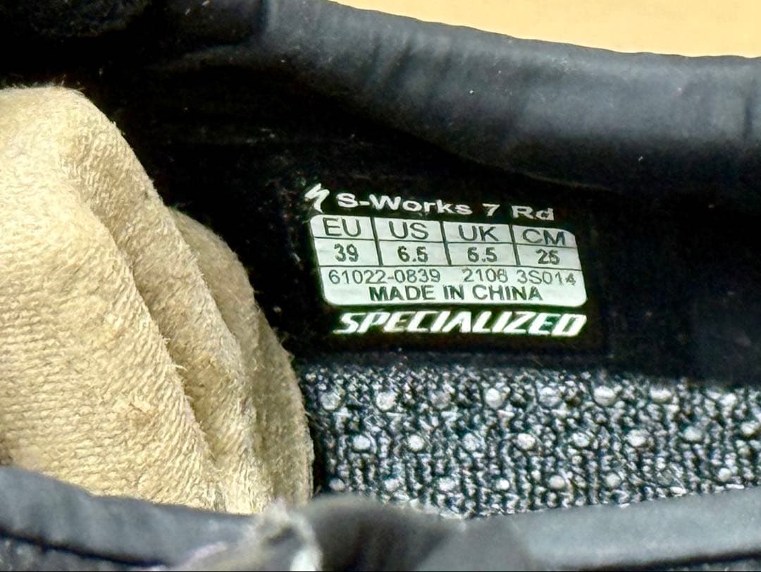 S-WORKS 7 ロードシューズ 39 カメレオンカラー