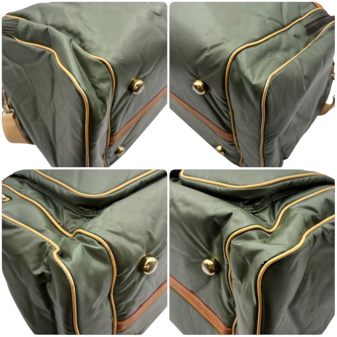 ハンティングワールド ボストンバッグ 2way バチュークロス 大容量 d85